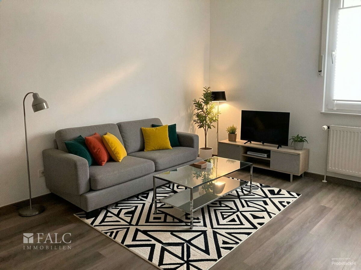 Schlafzimmer - Wohnzimmer, Modern - (KI generiert)