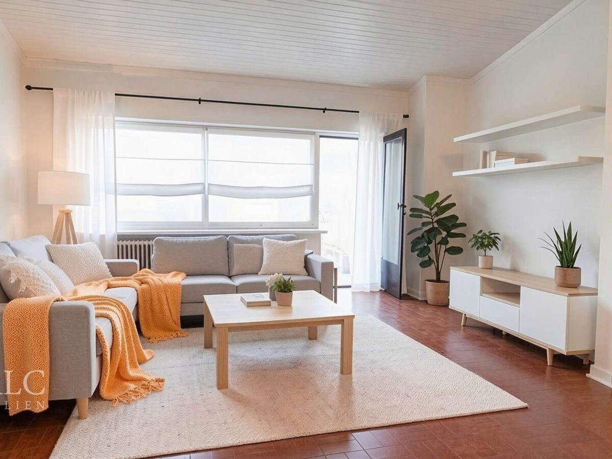 Wohnzimmer mit Möblierung - (KI generiert)