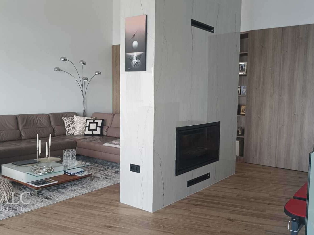 Innen Kamin Wohnzimmer Sofaecke