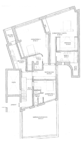 Grundriss Penthouse Lo Pagan