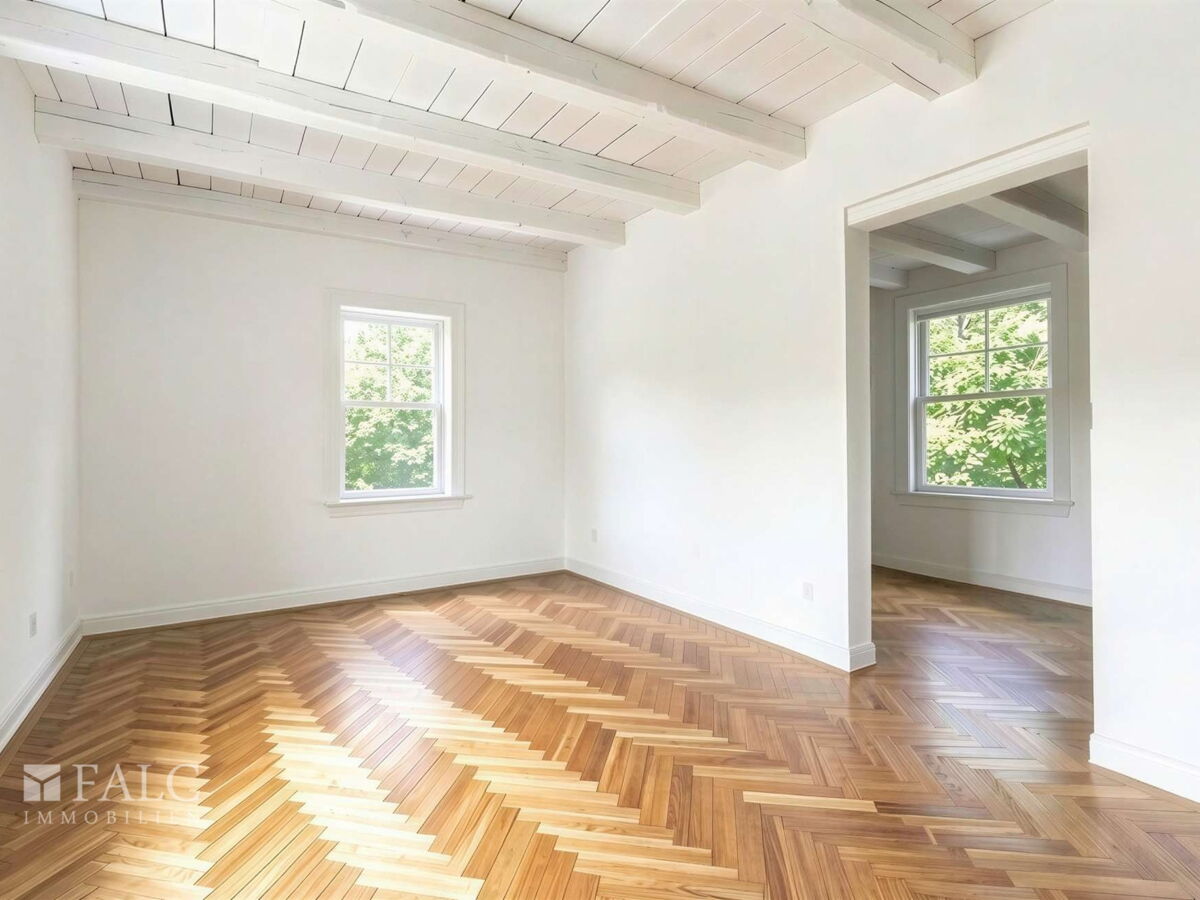 Wohnzimmer nach Umbau (KI generiert)