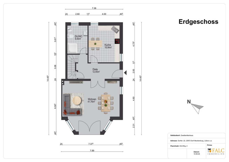 Erdgeschoss WE 1