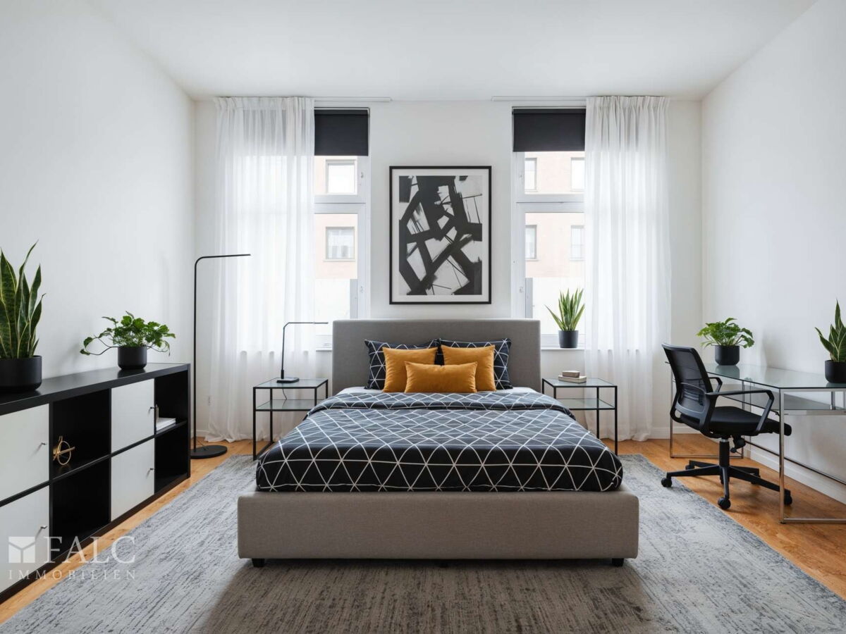 Schlafzimmer 1 - (KI generiert)