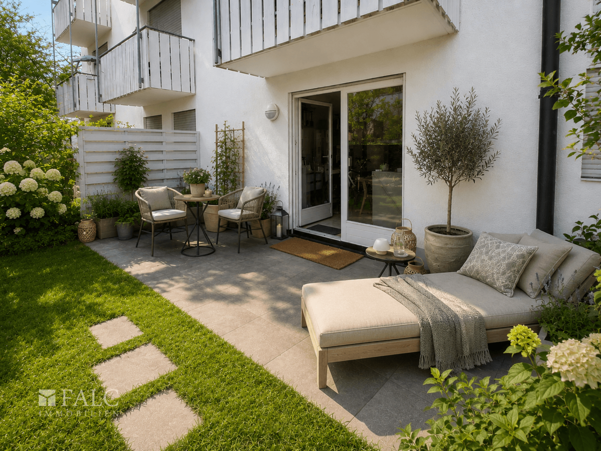 Einrichtungsbeispiel Terrasse