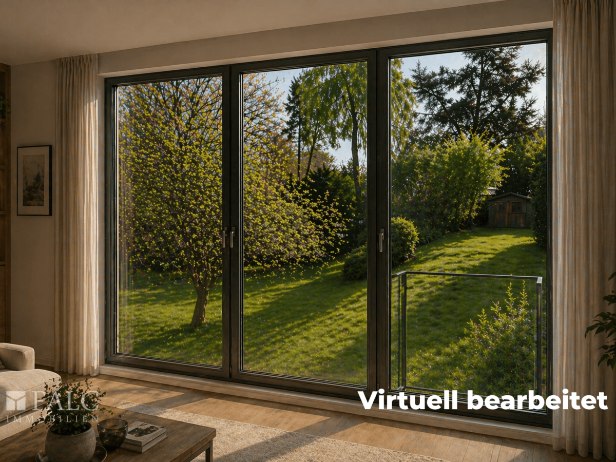 Ausblick in den Garten