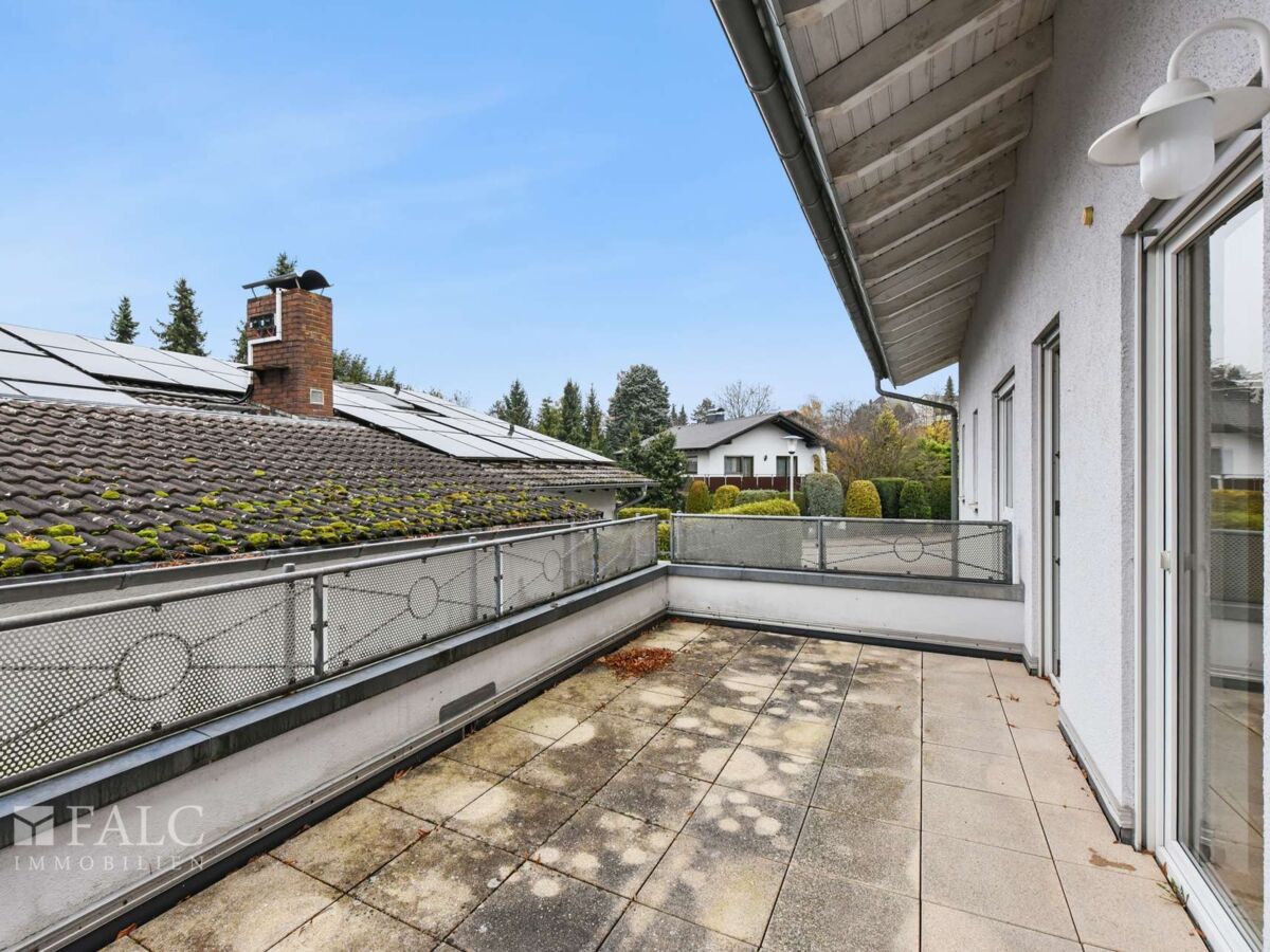 Terrasse nach Nordwesten