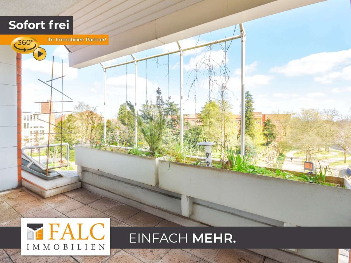 Ausblick vom Balkon