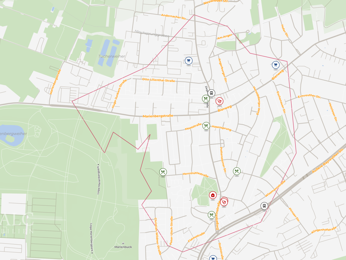 Lageplan (Mikro)