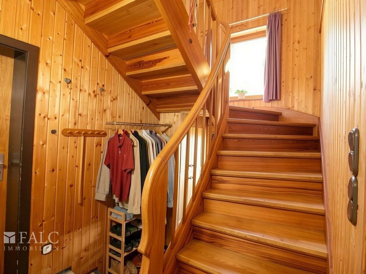 Separiertes Treppenhaus