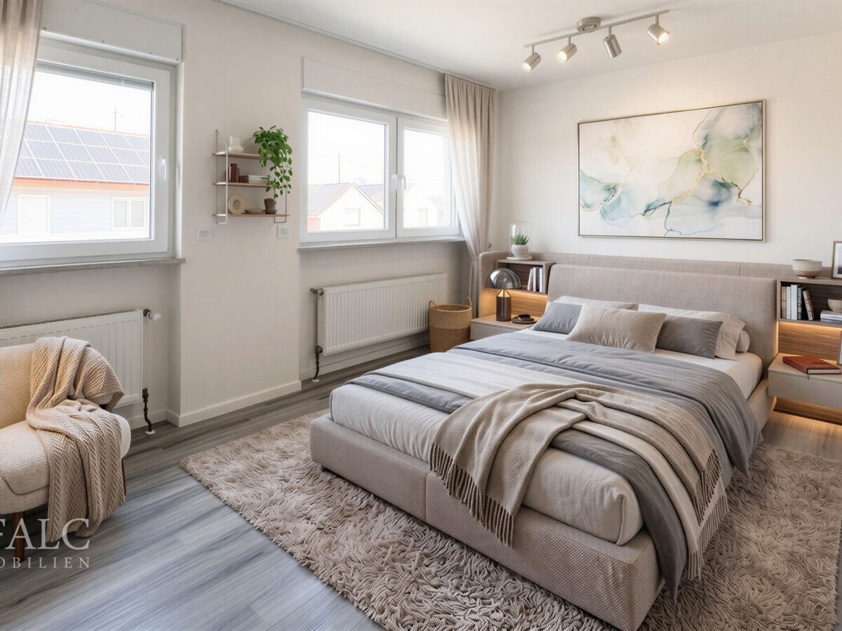 Schlafzimmer - KI Staging