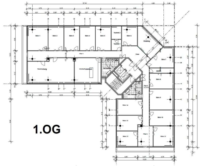 Grundriss 1. Obergeschoss
