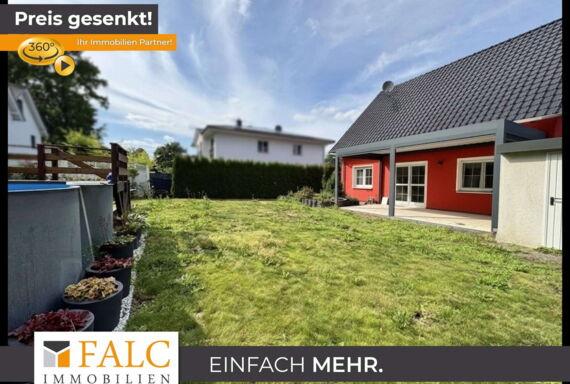 Hausansicht Garten verfremdet