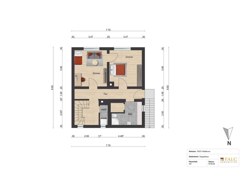 Grundriss Untergeschoss