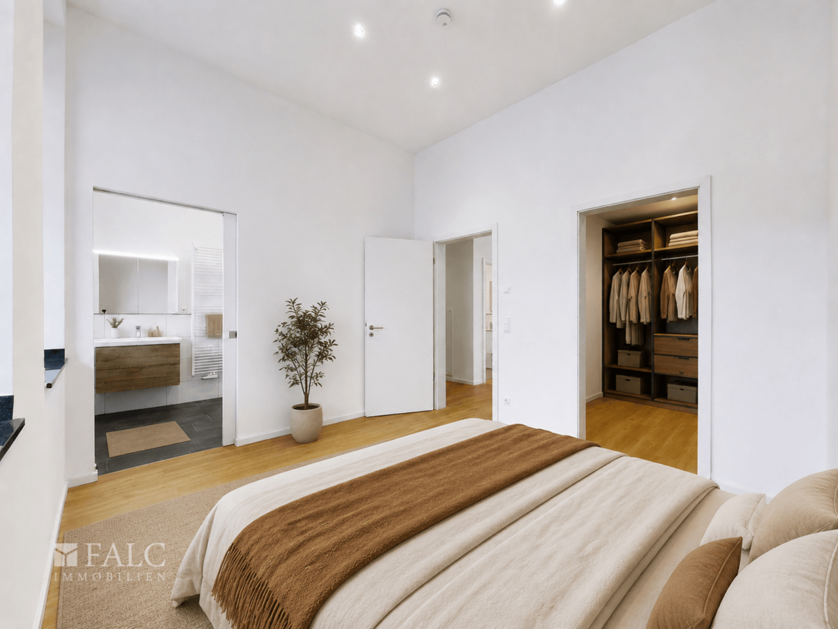 Schlafzimmer (KI-Visualisierung)