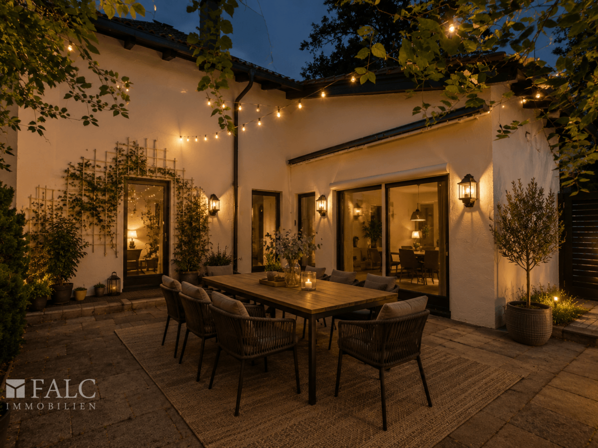 Einrichtungsbeispiel Terrasse