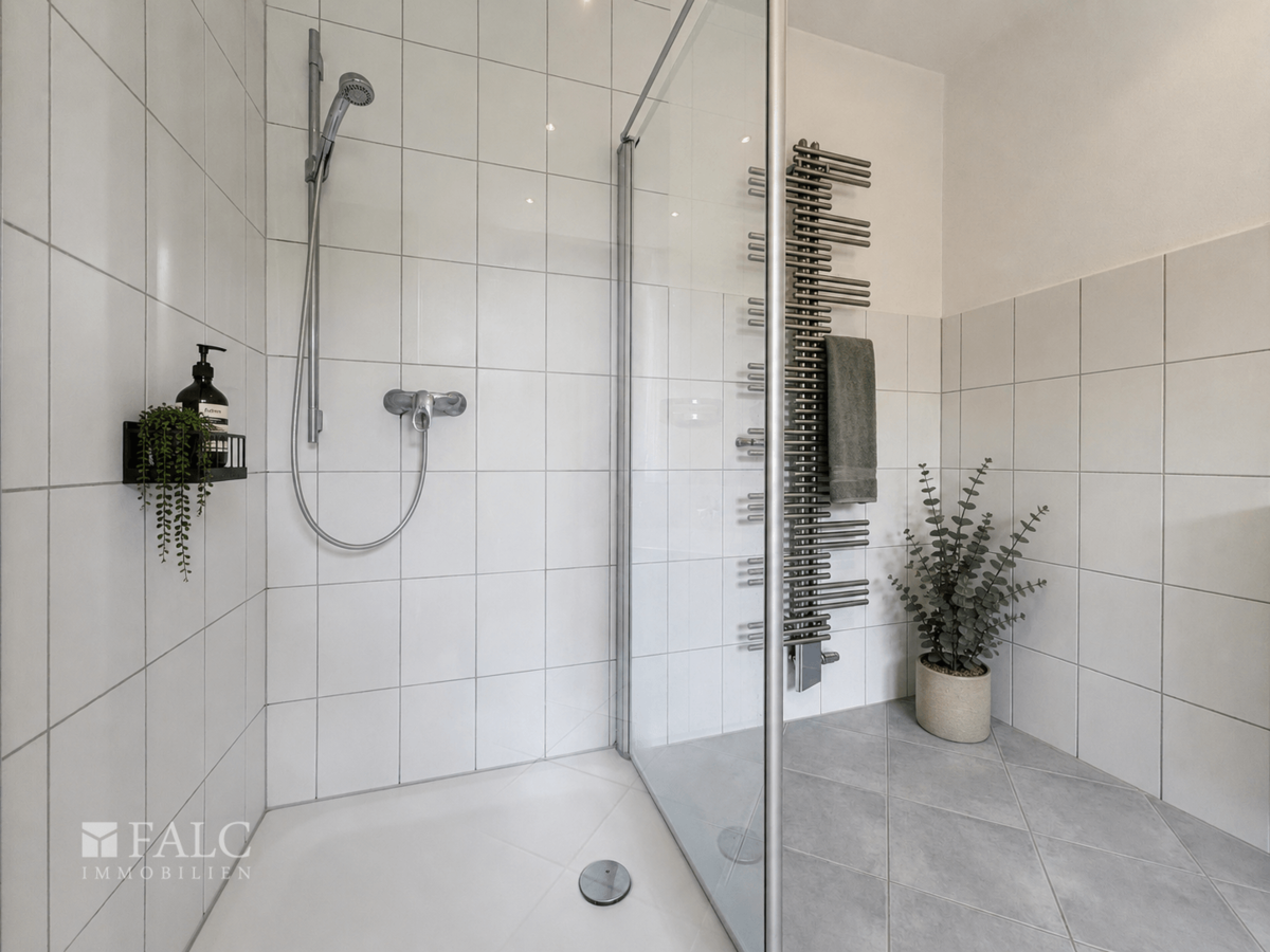 ebenerdige Dusche