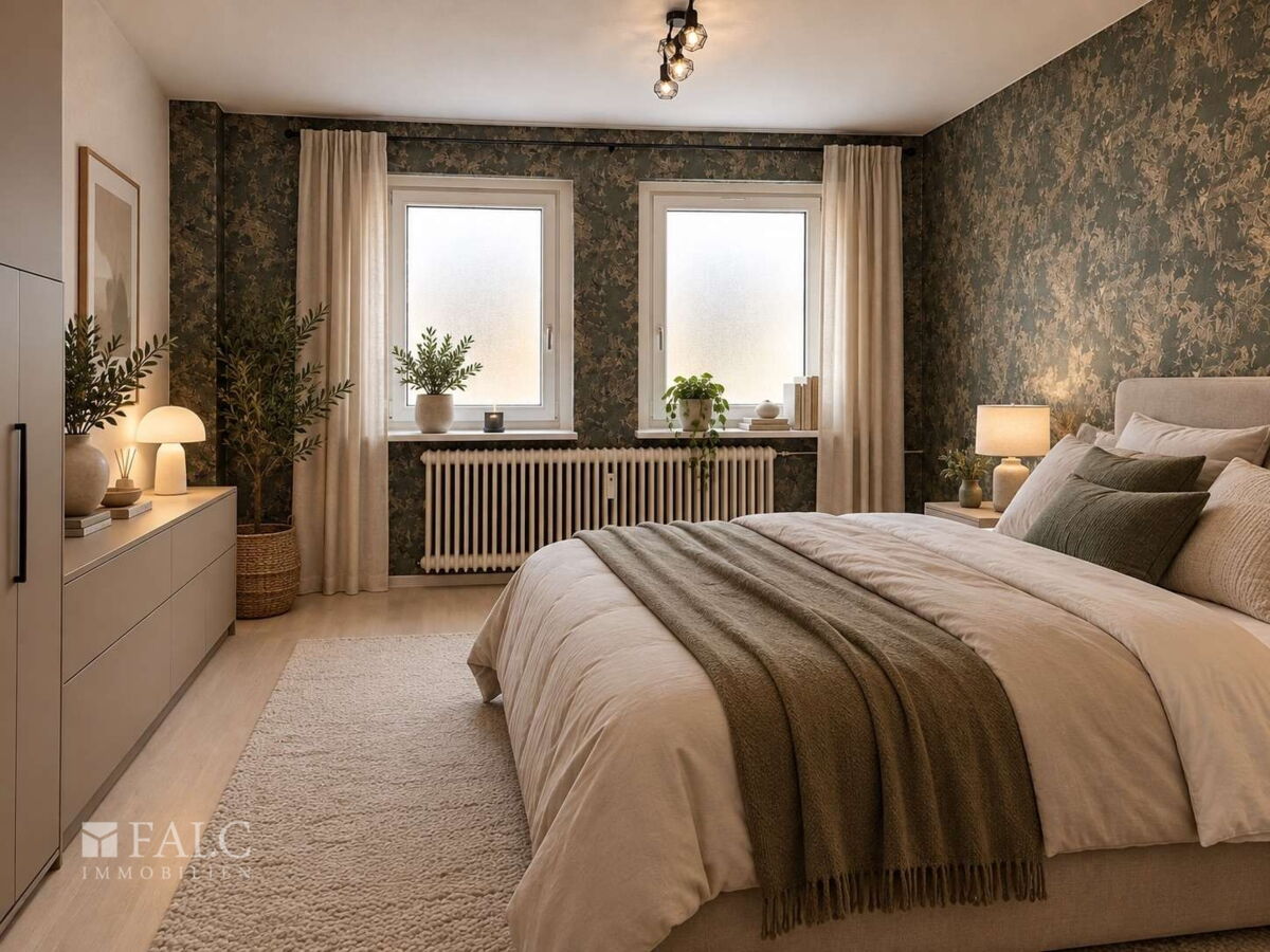 Schlafzimmer (Visualisierung)