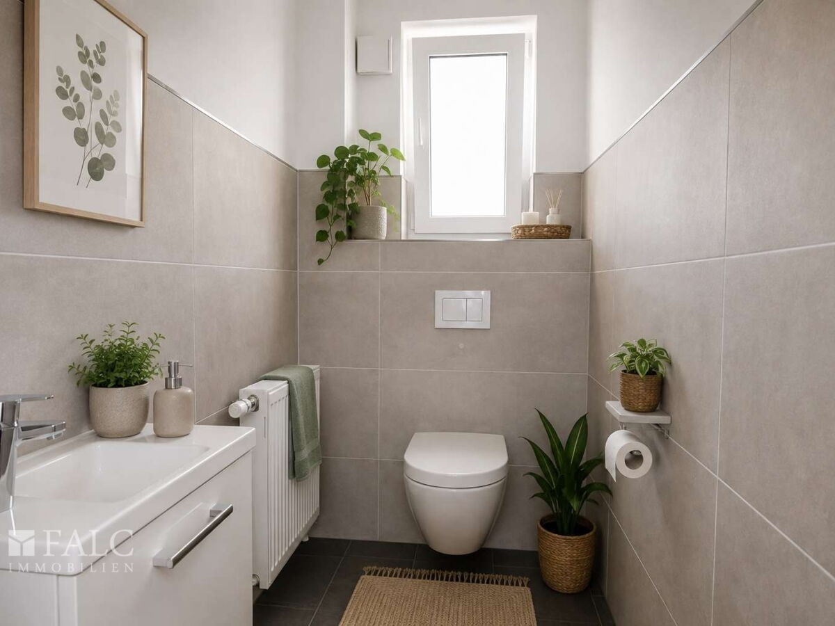 Gäste-WC Erdgeschoss