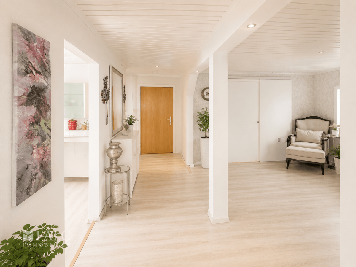Offener Eingangsbereich (Wohnung 80m2)