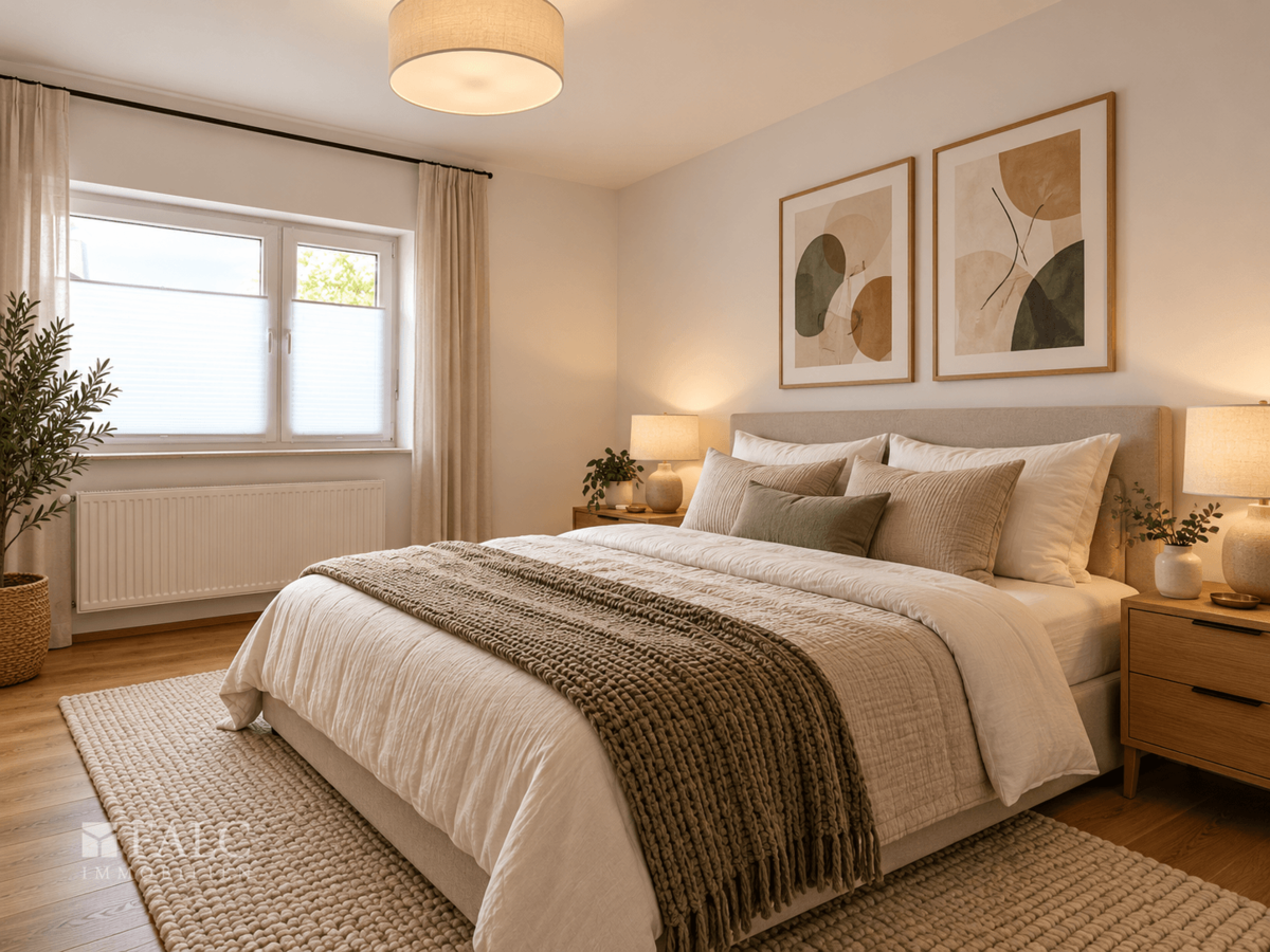 Schlafzimmer EG - (KI generiert)