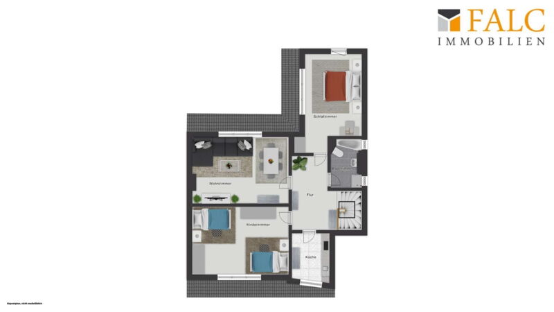Grundriss 2. Obergeschoss