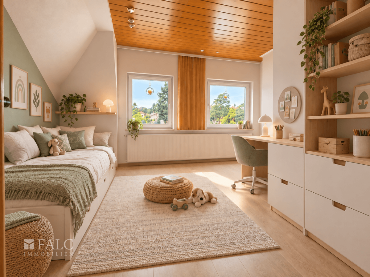 Schlafzimmer 2 visualisiert