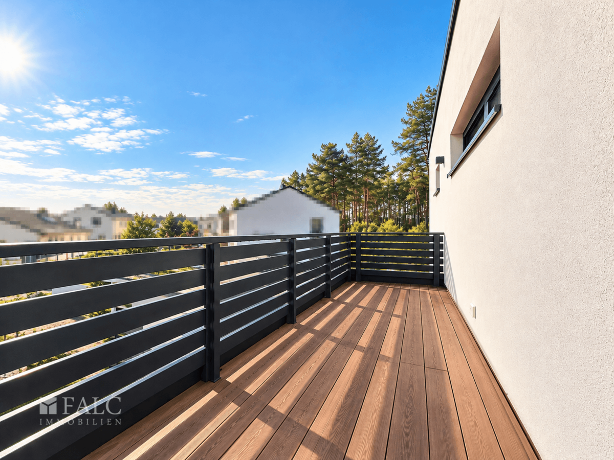 Balkon/ Büro