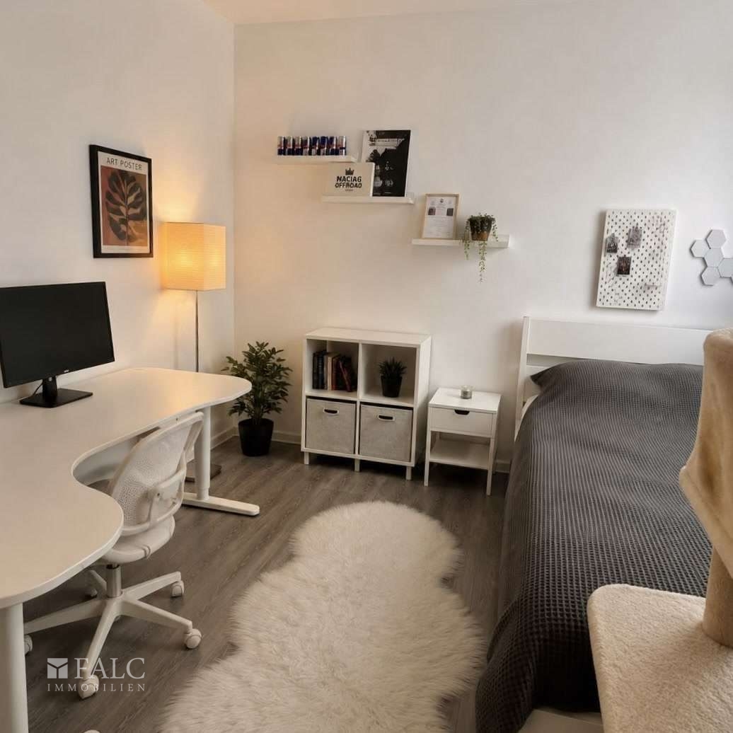 Dreizimmerwohnung im Erdgeschoss mit Loggia und kleinen Garten - Photo 2